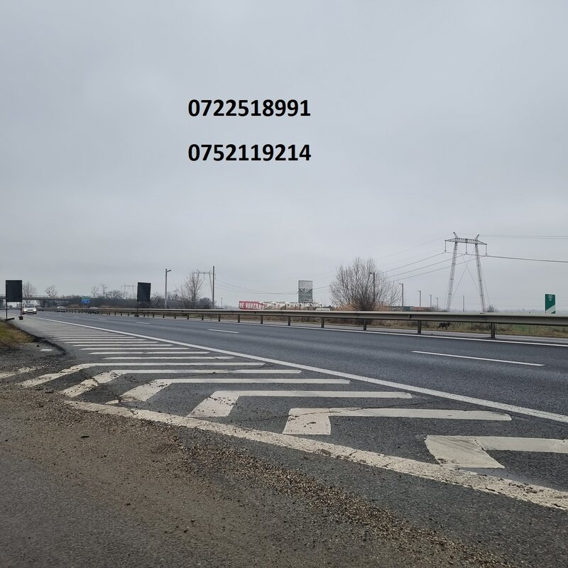 Palanca/ Bolintin, Autostrada A1, km 31, doar 7 euro/ mp, ocazie!